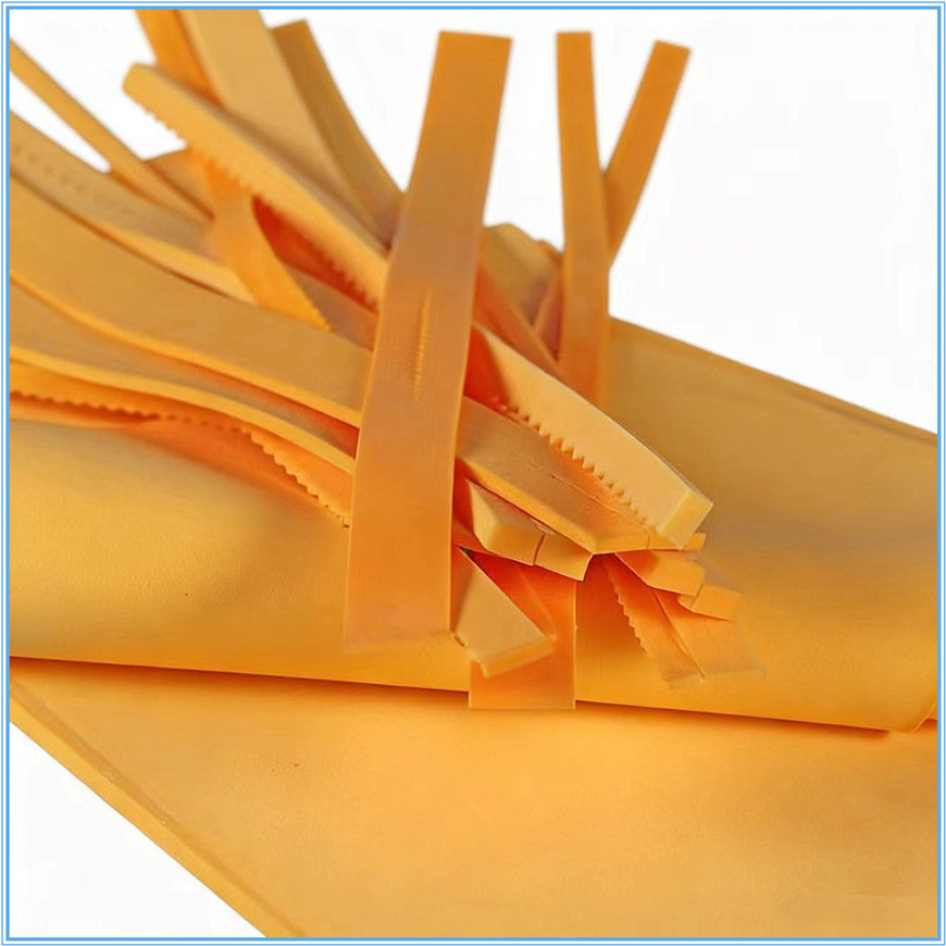 Slot Die-Cutting Rubber Strips | Blade Gap Ejection Rubber for Packaging